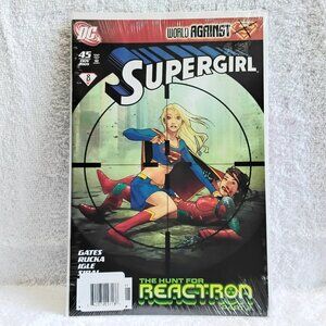 3/$50 2009 Sealed Supergirl 45 World Against by DC Comics!!